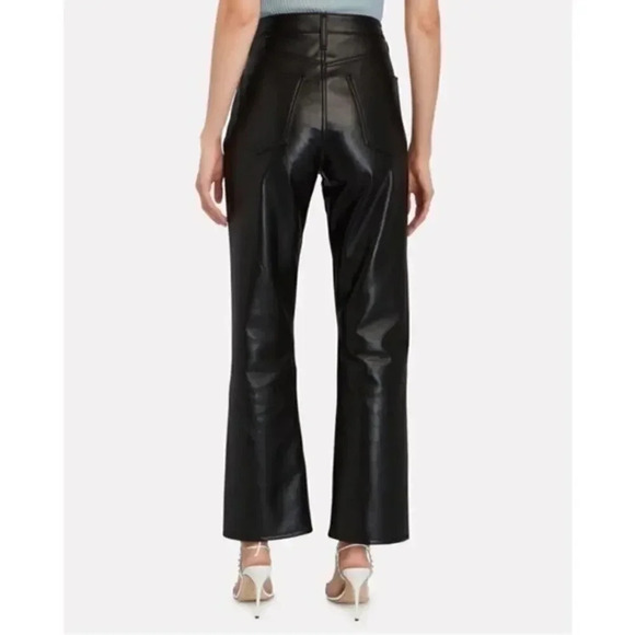 AGOLDE RECYCLED LEATHER PANTS SIZE 25 B1941 - Picture 3 of 8